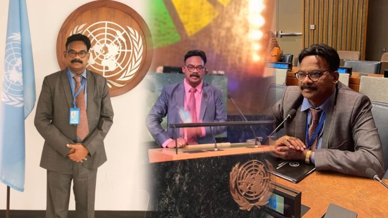 A Call for Global Unity & Humanity: Dr. Srinivas Eluri on Nuclear Disarmament and Equality at United Nations, New York